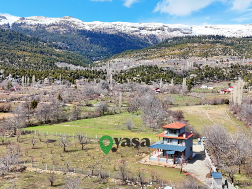 ARSLANKÖYDE 4602M² SATILIK TARLA VE TRİPLEKS VİLLA